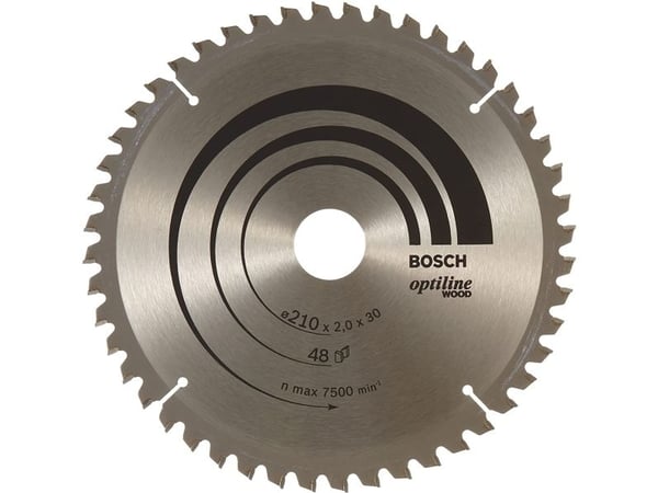 Bosch RUNDSAVKLINGE Ø 210 X 30MM 48 T -5GR TRÆ