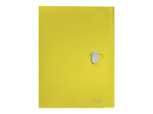 3-läppäkansio Leitz Recycle A4 PP keltainen - (10 kpl)