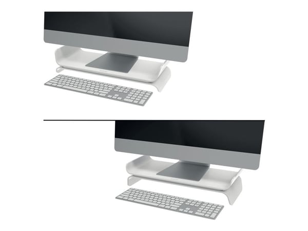 Leitz Ergo - Skjermstativ - adjustable - grå