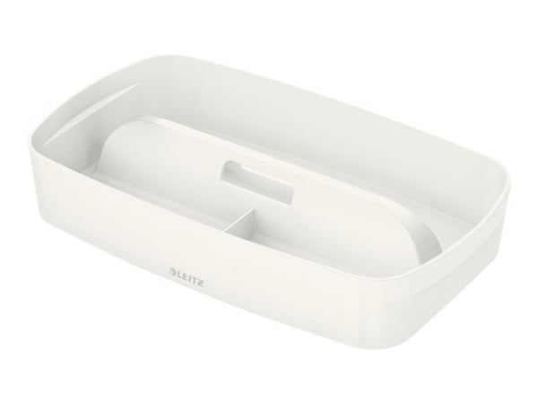 Leitz MyBox - Lagringsboxfack - 3 utrymmen - vit