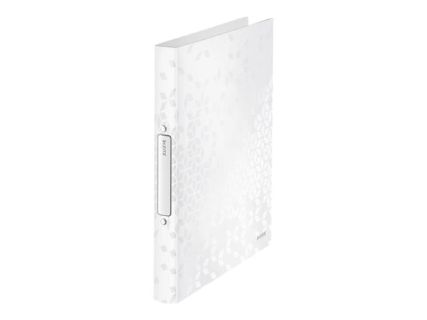Leitz WOW - Ringperm - bokryggbredde: 32 mm - for A4 (210 x 297 mm) - kapasitet: 190 ark - hvit