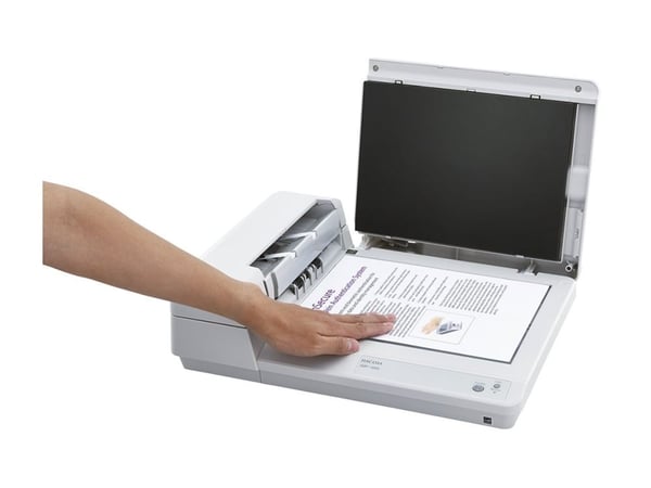 Ricoh SP-1425 - Dokumentskanner - Dobbel CIS - Dupleks - A4 - 600 dpi x 600 dpi - inntil 25 spm (mono) / inntil 25 spm (farge) - ADF (50 ark) - USB...