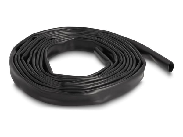 DeLOCK 19009, Musta, PVC-muovi, -40 - 105 °C, 1 kpl, 1 cm, 3000 mm DeLOCK 19009, Musta, PVC-muovi, -40 - 105 °C, 1 kpl, 1 cm, 3000 mm