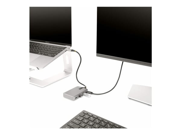 Startech 4-Port USB-C Hub with USB-C DP Alt Mode Video Output 4K 60Hz, 3x USB-A, 1x USB-C, 100W Power Delivery Pass-Through, USB 3.2 Gen 2 (10Gbps)...