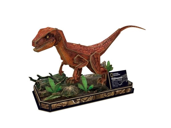 CubicFun Cubic Fun 3D palapeli NATIONAL GEOGRAPHIC WELOCIRAPTOR
