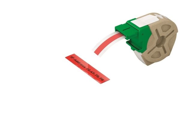 Leitz - Selv-adhesiv - rød - Rull (1,27 cm x 11,8 m) 1 kassett(er) merketape - for Leitz Icon Smart Labeling System