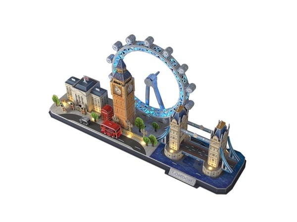 Cubic Fun CUBIC FUN PUZZLE 3D CITYLINE LONDON LED (L532h)