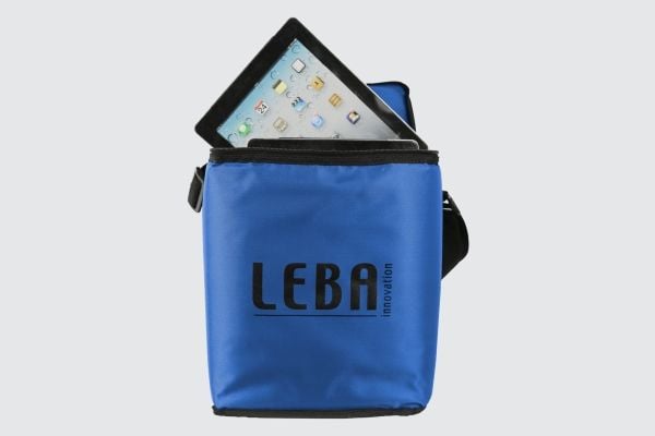 LEBA Innovation NoteBag NB2-5TAB-BLUE, Organisatoretui for bærbar enhet, Blå, Bord, 23 cm, 2,5 cm, 27 cm