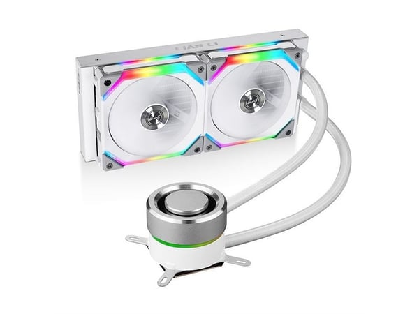 Lian Li Galahad AIO UNI FAN SL Edition 240 - Væskekjølesystem for prosessor - Radiatorstørrelse: 240 mm - (for: AM4, LGA1200, LGA1700, AM5, LGA115x...