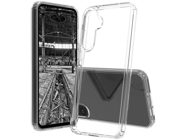 JT BERLIN Pankow Clear, Etui, Apple, Galaxy A55, 16,8 cm (6.6"), Gjennomsiktig