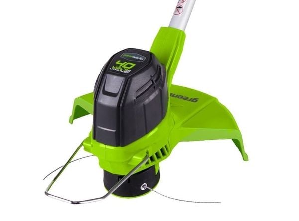 Greenworks G40LT, Grästrimmer, 30 cm, Blad, D-slinga, 1,65 mm, 7000 rpm