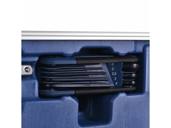 Scheppach TB170 -avainsarja kotelossa - 135 kpl