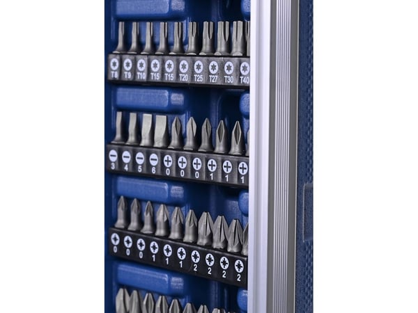Scheppach TB170 -avainsarja kotelossa - 135 kpl