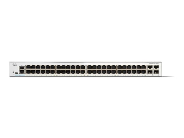 Cisco C1200-48T-4X, Hallittu, L2/L3, Gigabit Ethernet (10/100/1000)
