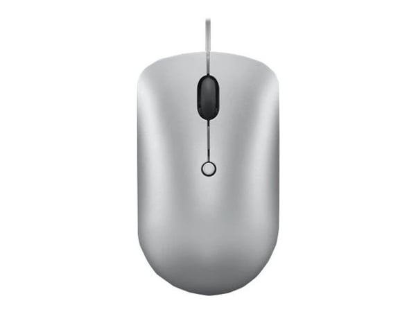 Lenovo 540 - Mus - kompakt - optisk - 4 knapper - kablet - skygrå - løsvekt