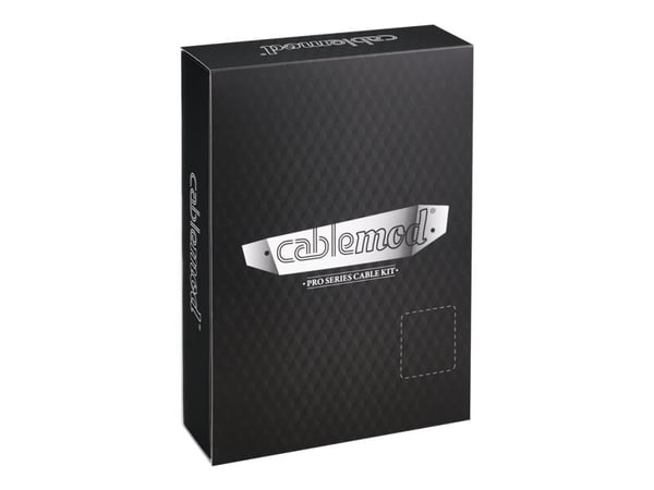 CableMod PRO Series ModMesh C-Series AXi, HXi & RM Cable Kit - Strömkabelsats - formpressad - kol