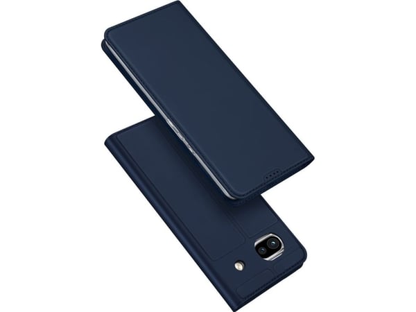 Dux Ducis Pixel 7a wallet skin mobilveske/kortholder, blå