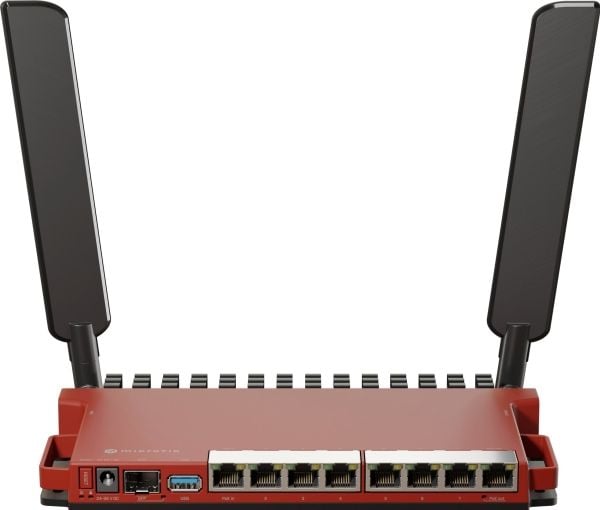 MikroTik L009 Series L009UIGS-2HAXD-IN - Ruter 9-porters svitsj - 1GbE, 2.5GbE 2,4 GHz