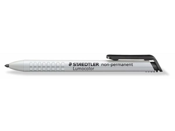 STAEDTLER Lumocolor omnichrom - Markør - ikke-permanent - svart - 3 mm - retraktil