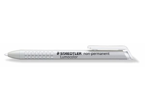 STAEDTLER Lumocolor omnichrom - Markør - ikke-permanent - hvit - 3 mm - retraktil