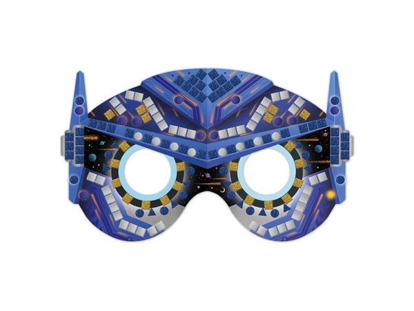JANOD Creative Kit - Mosaic Masks Set, Fotoark kartong, Skum, 1 stykker, 220 mm, 2 mm, 260 mm, Frankrike