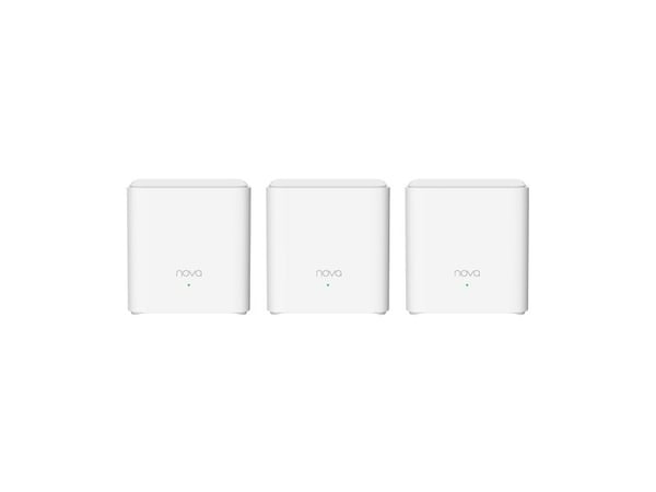 Tenda MX3(3-pack), Vit, Intern, Mesh-system, Dual-band (2,4 GHz / 5 GHz), Wi-Fi 6 (802.11ax), 1501 Mbit/s