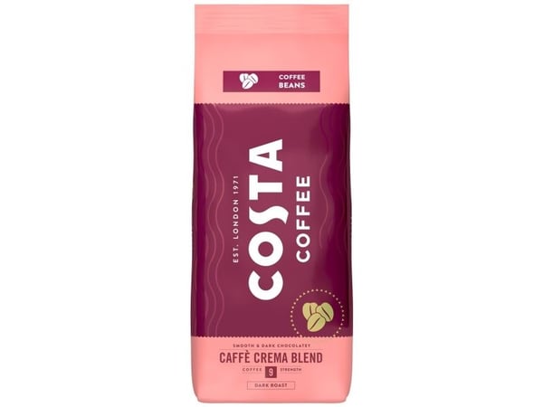 Costa Coffee Crema bønnekaffe 1 kg
