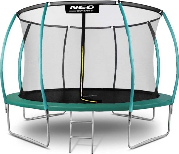 14 fot / 435 cm profilert hage-trampoline med innvendig nett “Neo-Sport”