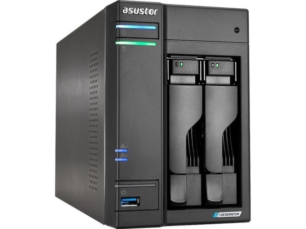 Asustor LOCKERSTOR 2 Gen2 (AS6702T), NAS, pöytätietokone, Intel® Celeron®, N5105, lajittelu