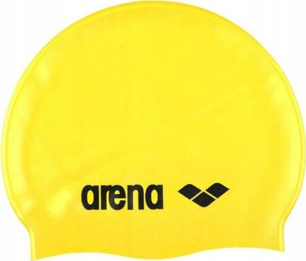 Arena Classic Silicone, Sort, Gult, Caps, Unisex, Svømming, Silikon, Bilde