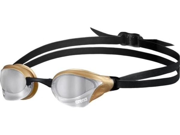 Arena 3468336384183, Unisex, Gull, Polykarbonat, Silikon, Sølv, Polykarbonat, Svart
