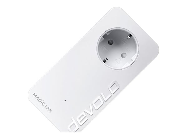 devolo Magic 1 LAN - Starter Kit - bro 1GbE, HomeGrid - veggpluggbar (en pakke 2)