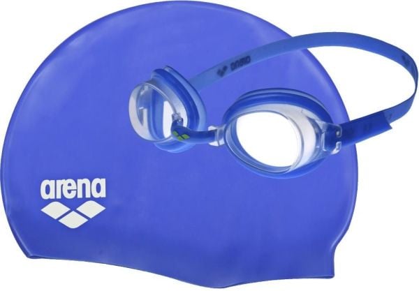 Arena svømmebriller ARENA POOL SET JR BLUE CLEAR/BLUE WHITE