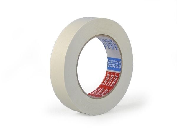 tesa Tesa Tesa 04316-00009-03 Crepebånd tesakrepp® 4316 Chamois (L x B) 50 m x 25 mm 1 stk 1 stk
