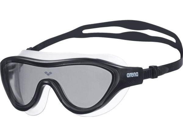 Arena 3468336363645, Unisex, Svart, Hvit, Polykarbonat, Silikon, Grå, Polykarbonat, Svart