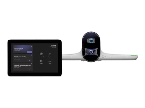 Poly Studio - Microsoft Teamsille - Large Room Kit - videoneuvottelupaketti (Poly Studio E70 -kamera, Poly GC8 -kosketusohjain) - Sertifioitu Micro...