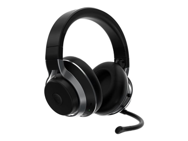 Turtle Beach Stealth Pro - Hodesett - full størrelse - Bluetooth / 2,4 GHz radiofrekvens - trådløs - aktiv støydemping