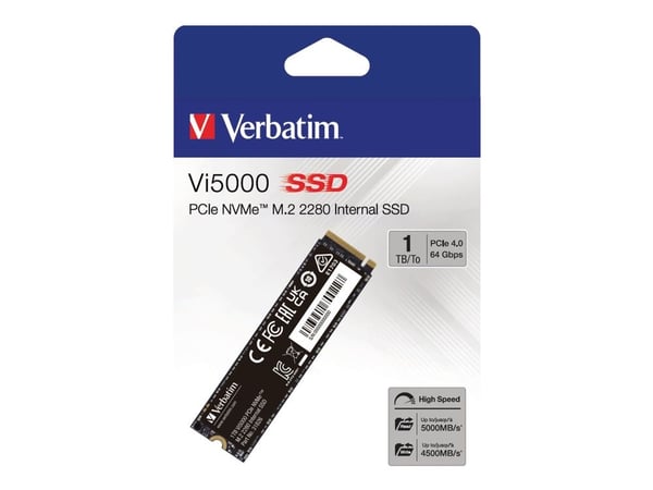 Verbatim Vi5000, 1 TB, M.2, 5000 MB/s