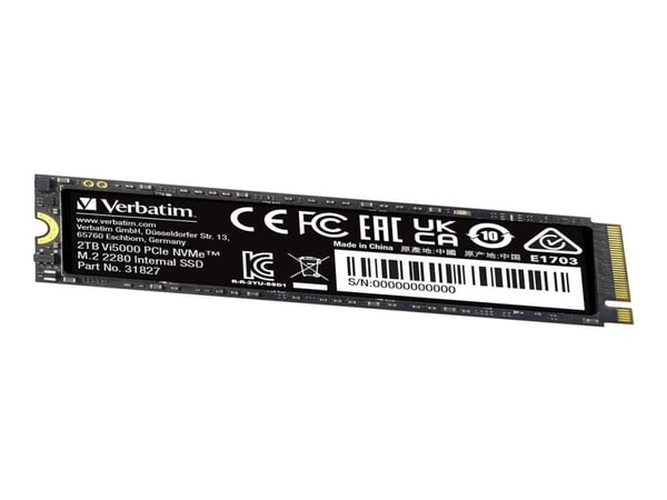Verbatim Vi5000, 2 TB, M.2, 5000 MB/s