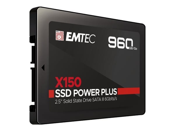 EMTEC X150 Power Plus 3D NAND - SSD - 960 GB - intern - 2.5" - SATA 6Gb/s