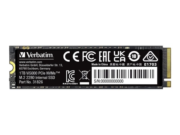 Verbatim Vi5000, 1 TB, M.2, 5000 MB/s