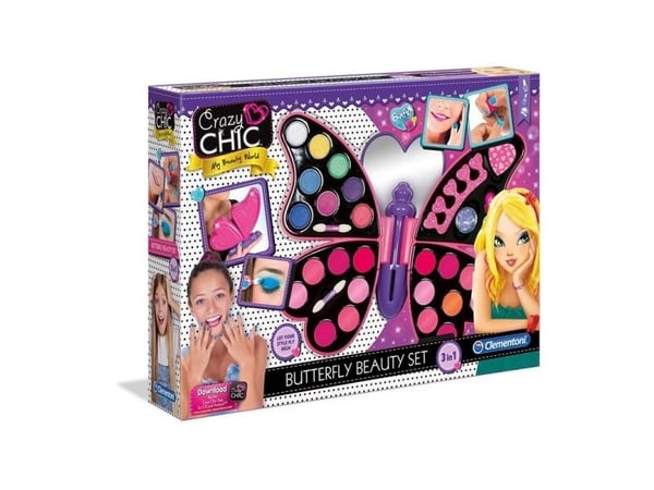 Clementoni barnas makeup-sett CRAZY CHIC 15994