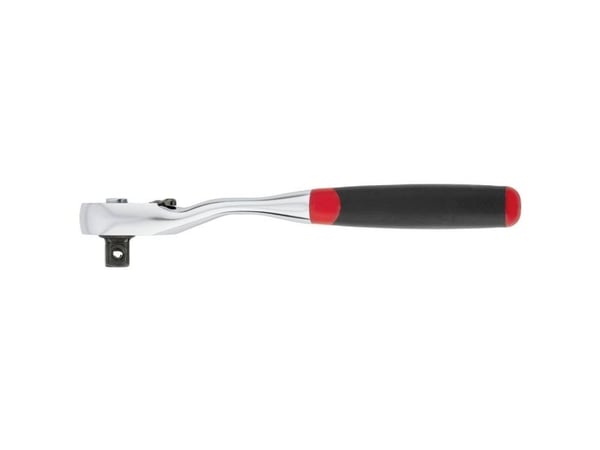 Wiha omstillingskralle 3/8" trykknapp og kulesikring svart/rød (45625)