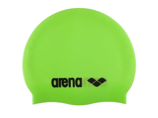 Arena Classic Silicone, Sort, Limefarget, Caps, Unisex, Svømming, Silikon, Bilde