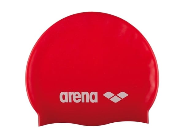 Arena Classic Silicone, Rød, Hvit, Caps, Unisex, Svømming, Silikon, Bilde