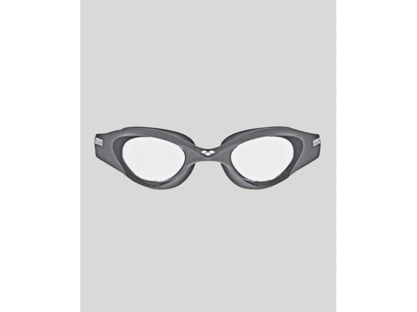 Arena The One Goggles, Unisex, Yksi koko, Harmaa, Termoplastinen kumi (TPR), Läpinäkyvä, Polykarbonaatti