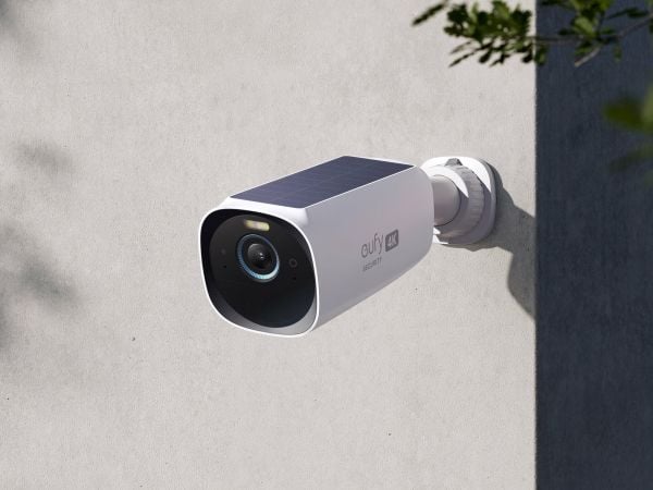 eufyCam S330 (eufyCam 3) - Videodeserver + kamera(er) - trådløs (Wi-Fi) - 3 kamera(er) - CMOS - hvit, svart