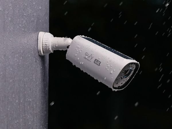 eufyCam S330 (eufyCam 3) - Videodeserver + kamera(er) - trådløs (Wi-Fi) - 3 kamera(er) - CMOS - hvit, svart