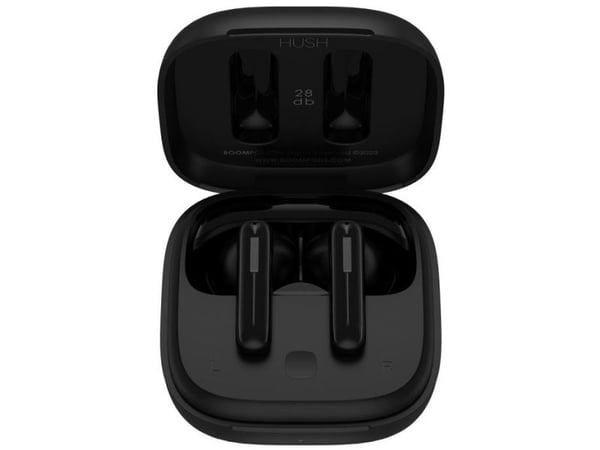 Hodetelefoner Boompods Bassline Hush Black