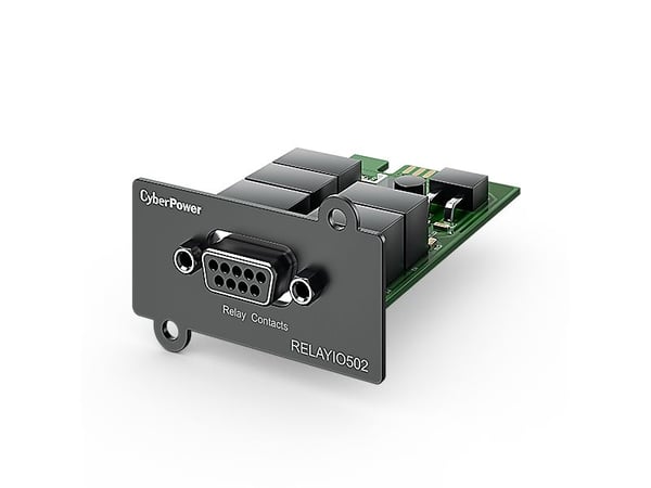 CyberPower RELAYIO502, Relékort, Sort, Grønn, RoHS, 0 - 40 °C, -15 - 45 °C, 0 - 95%